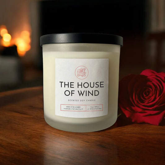 THE HOUSE OF WIND - 9 oz. Soy Wax Candle